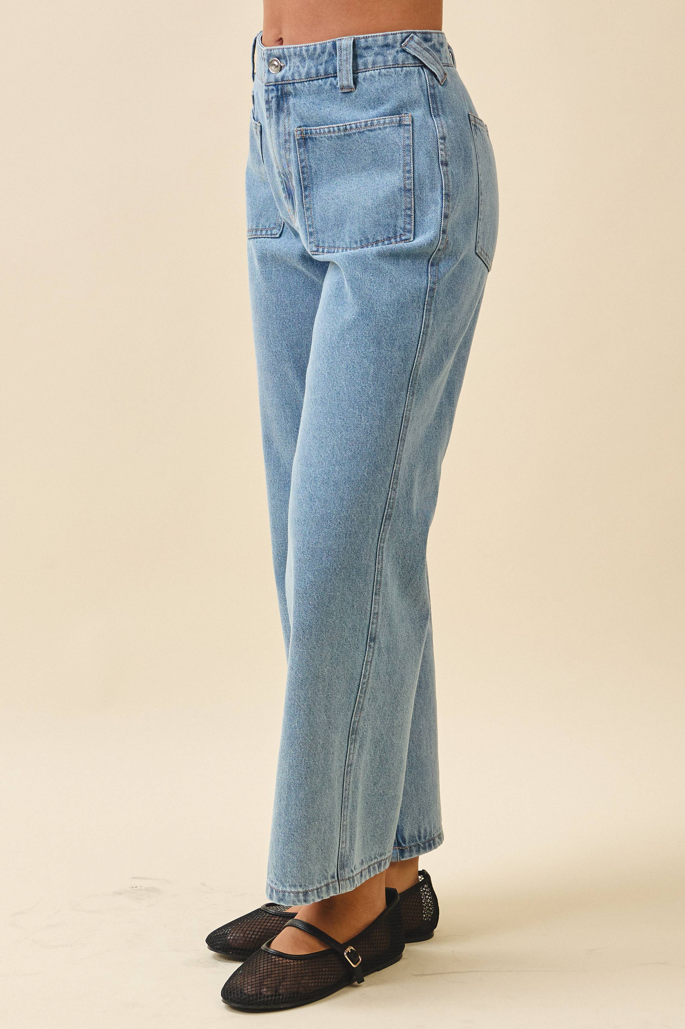 The Vintage Patch Pocket Denim