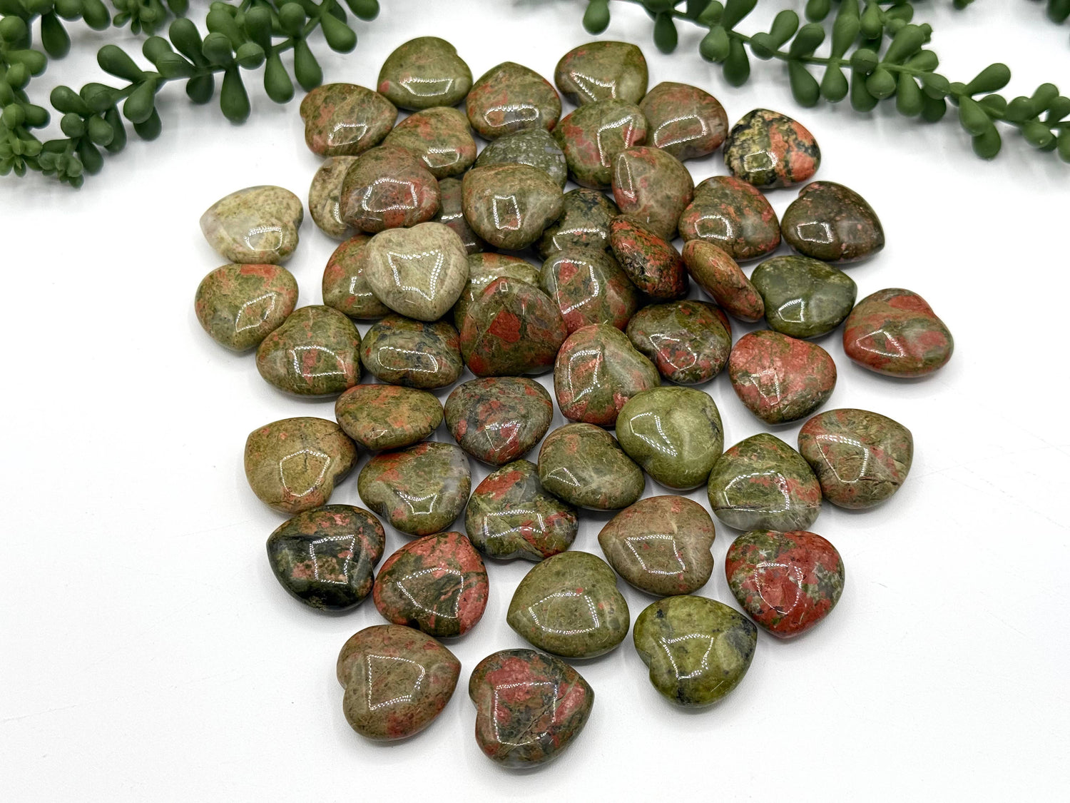 Unakite Mini Heart