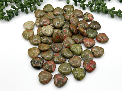 Unakite Mini Heart