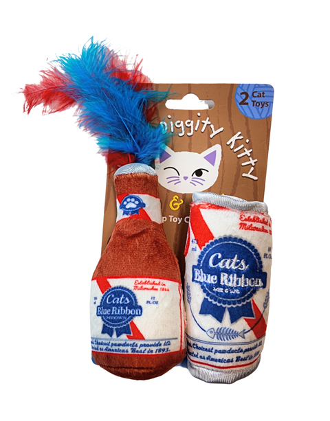 Cats Blue Ribbon