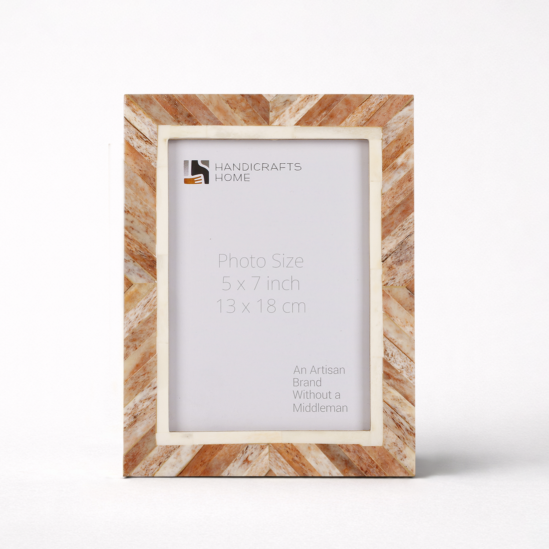 Brown Chevron Frame