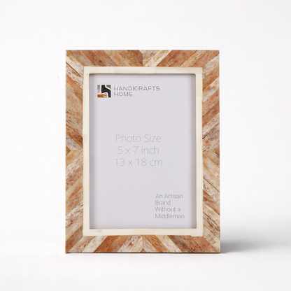 Brown Chevron Frame