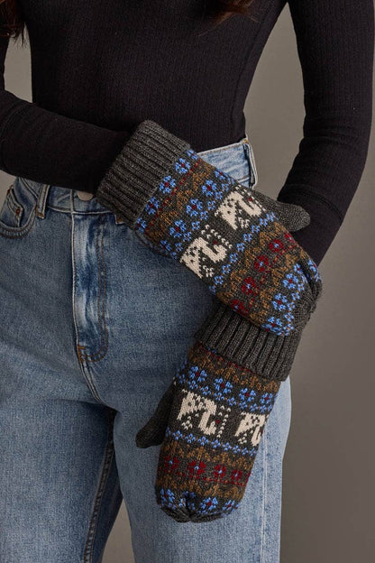 Gray Swan Mittens