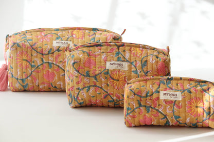 Henna Vines Travel Pouch