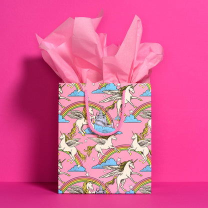 Pink tissue paper