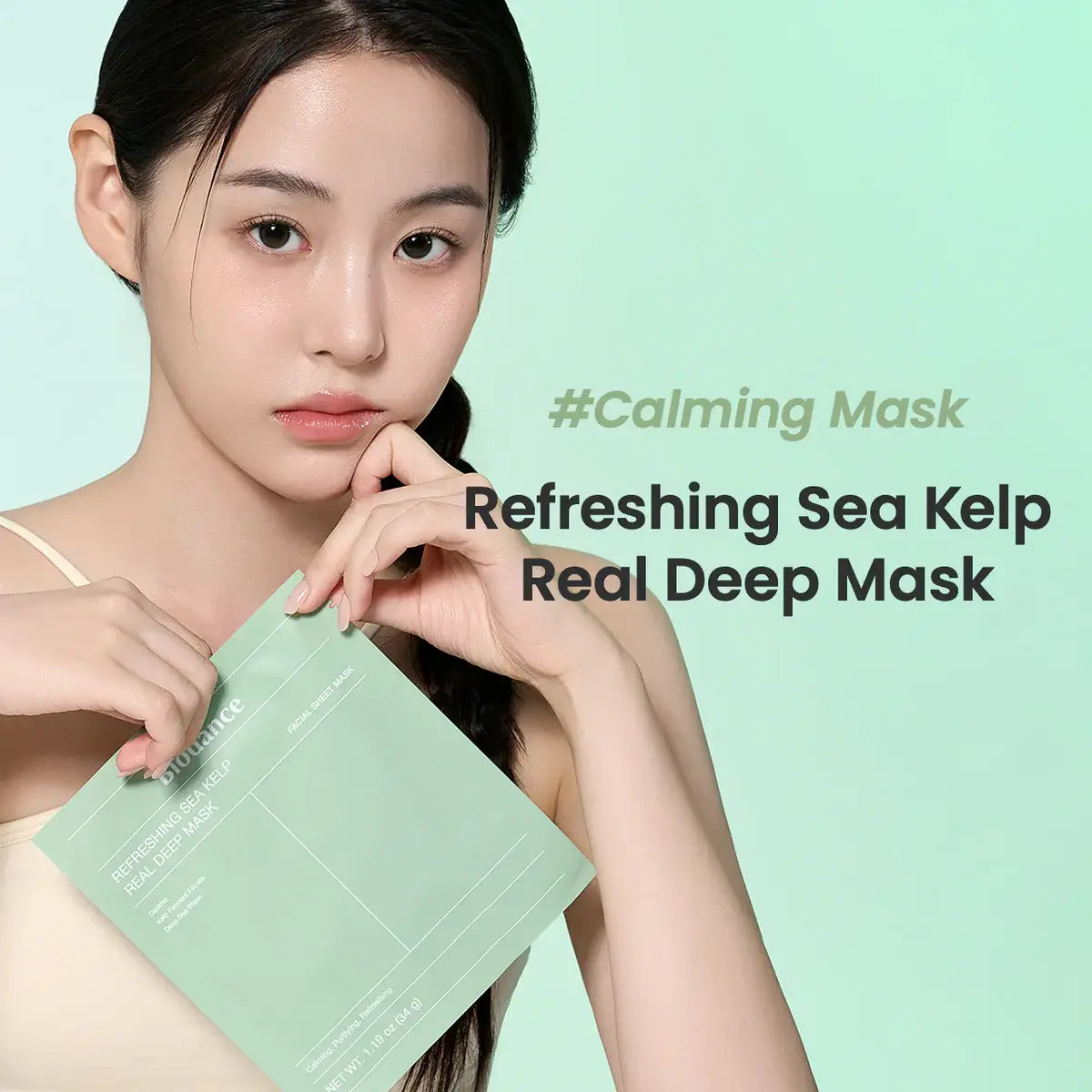 Refreshing Sea Kelp Real Deep Face Sheet Mask