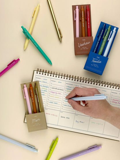 Foodie Jotter Pen Set
