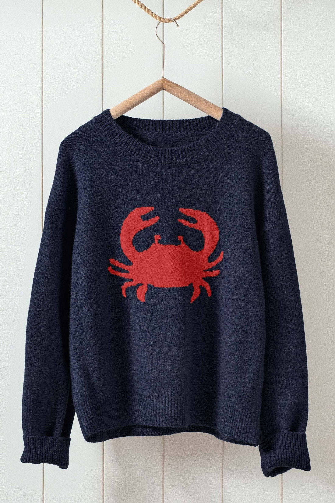 Coastal Crab Sweater
