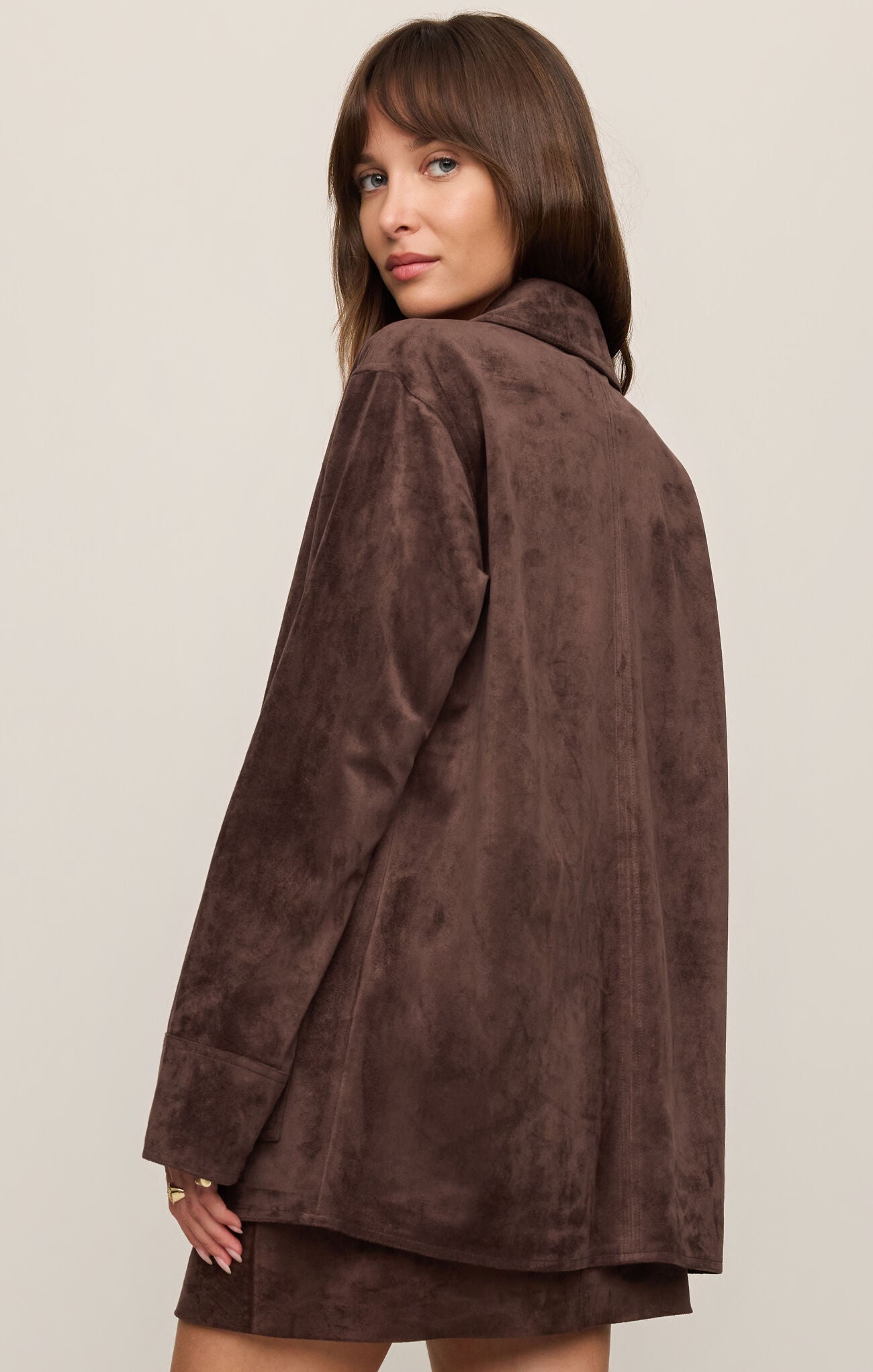 Decker Suede Chore Coat