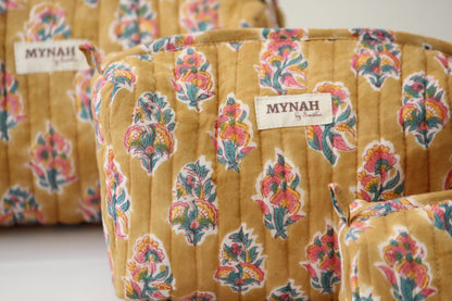 Henna Motif Travel Pouch