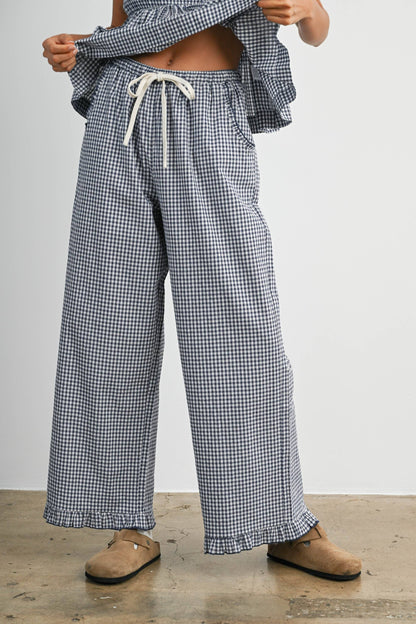 Ruffle Picnic Pants