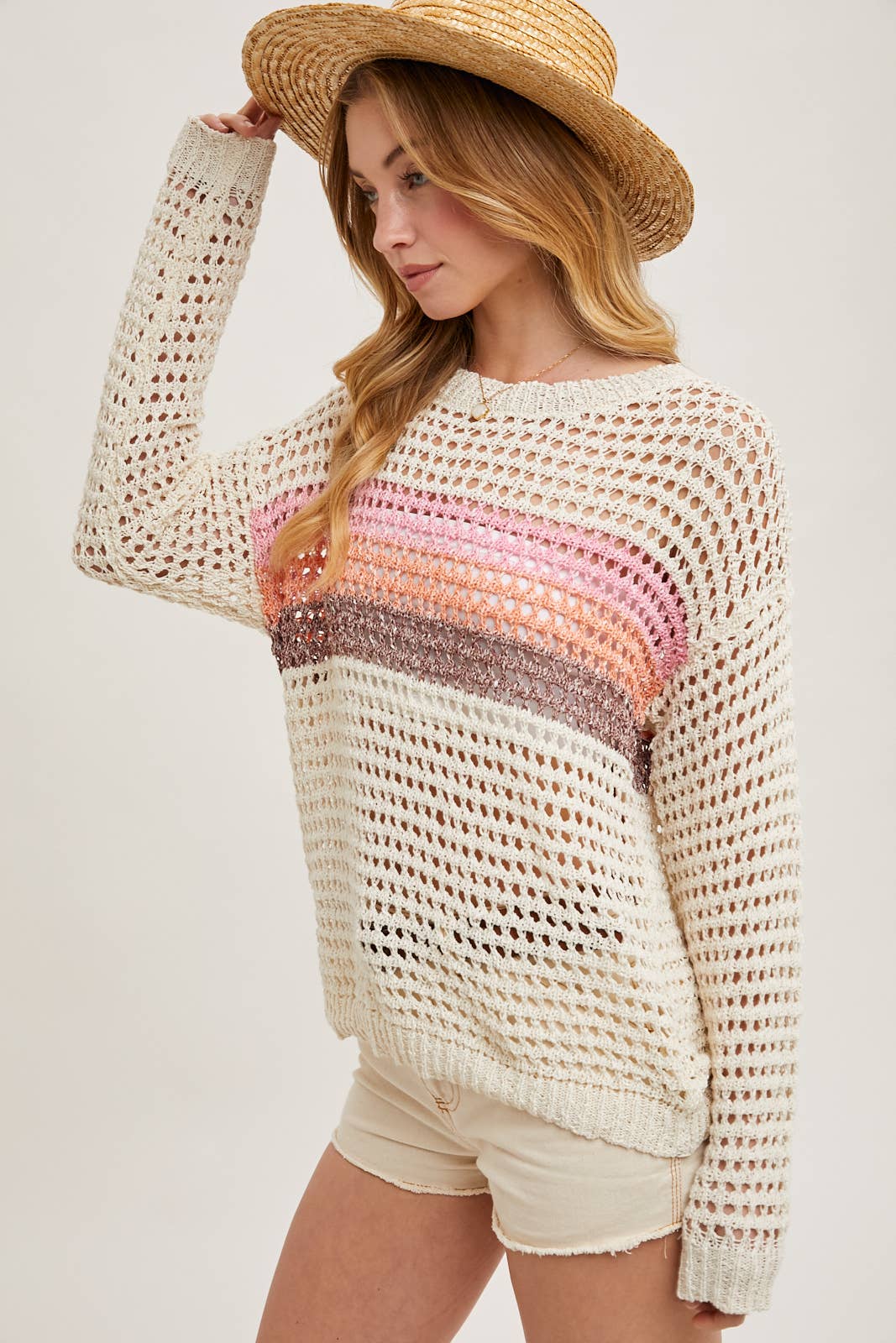 Sunset Crochet Sweater