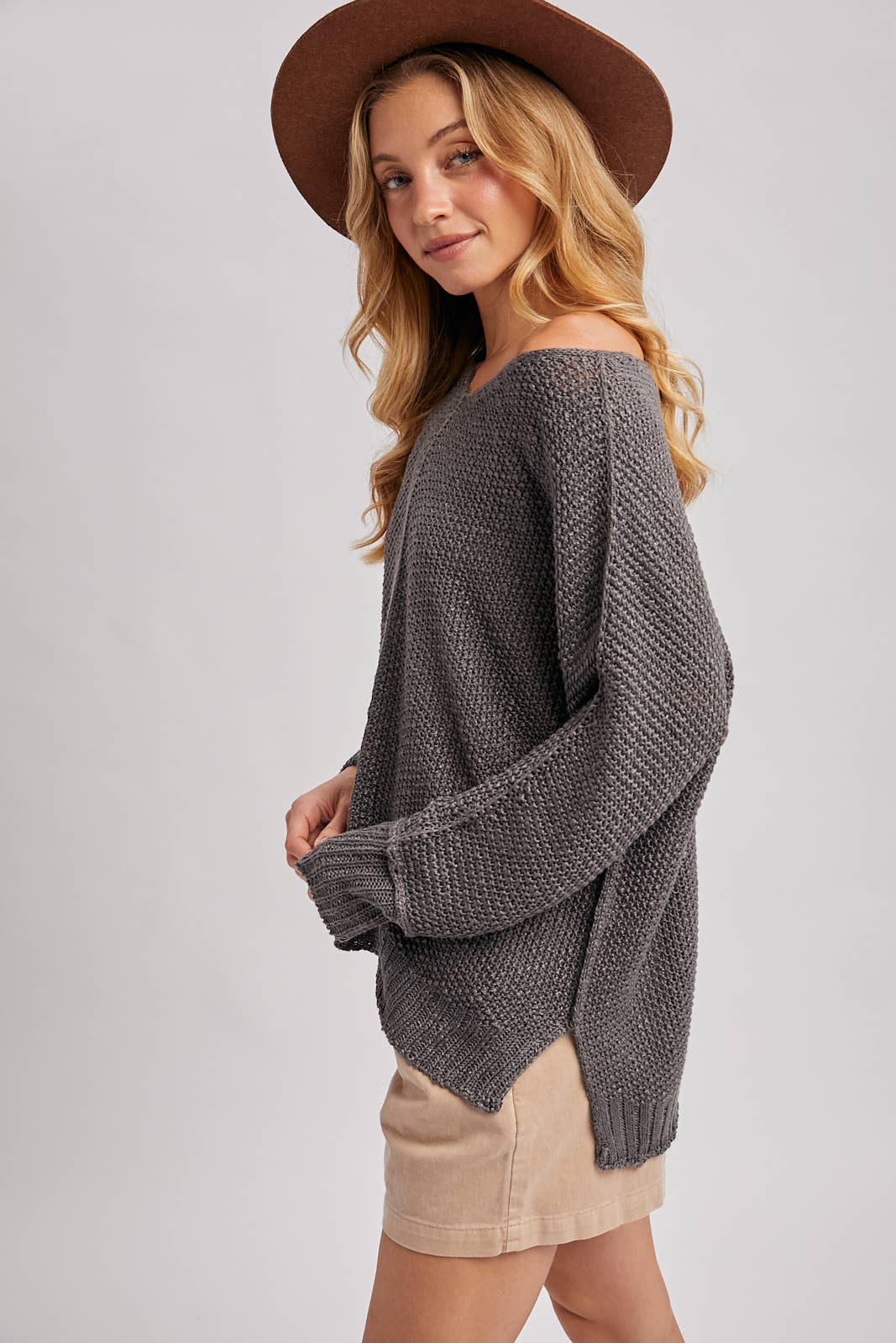 Easy Days V-Neck Sweater
