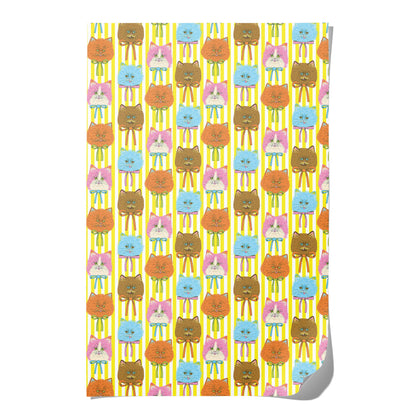 Fancy Cat Wrapping Paper