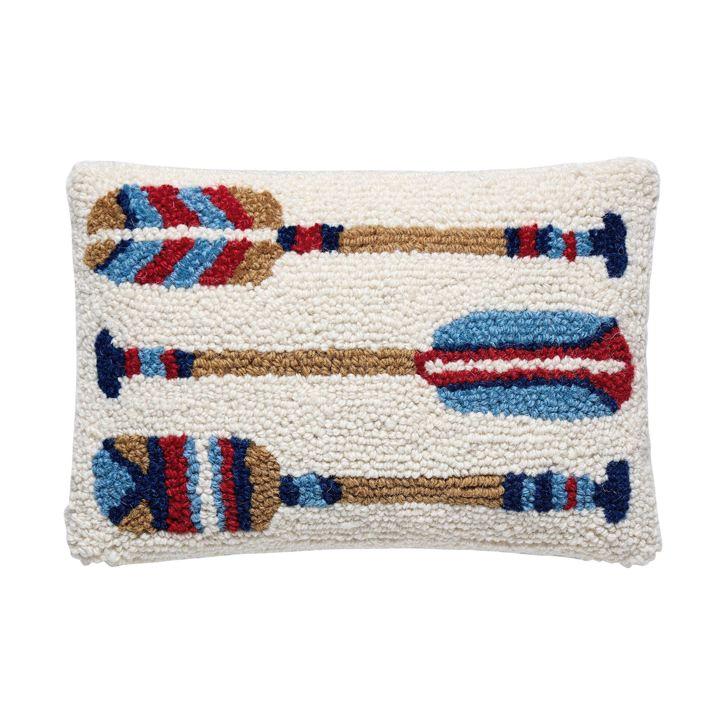 Three Oars Hook Pillow