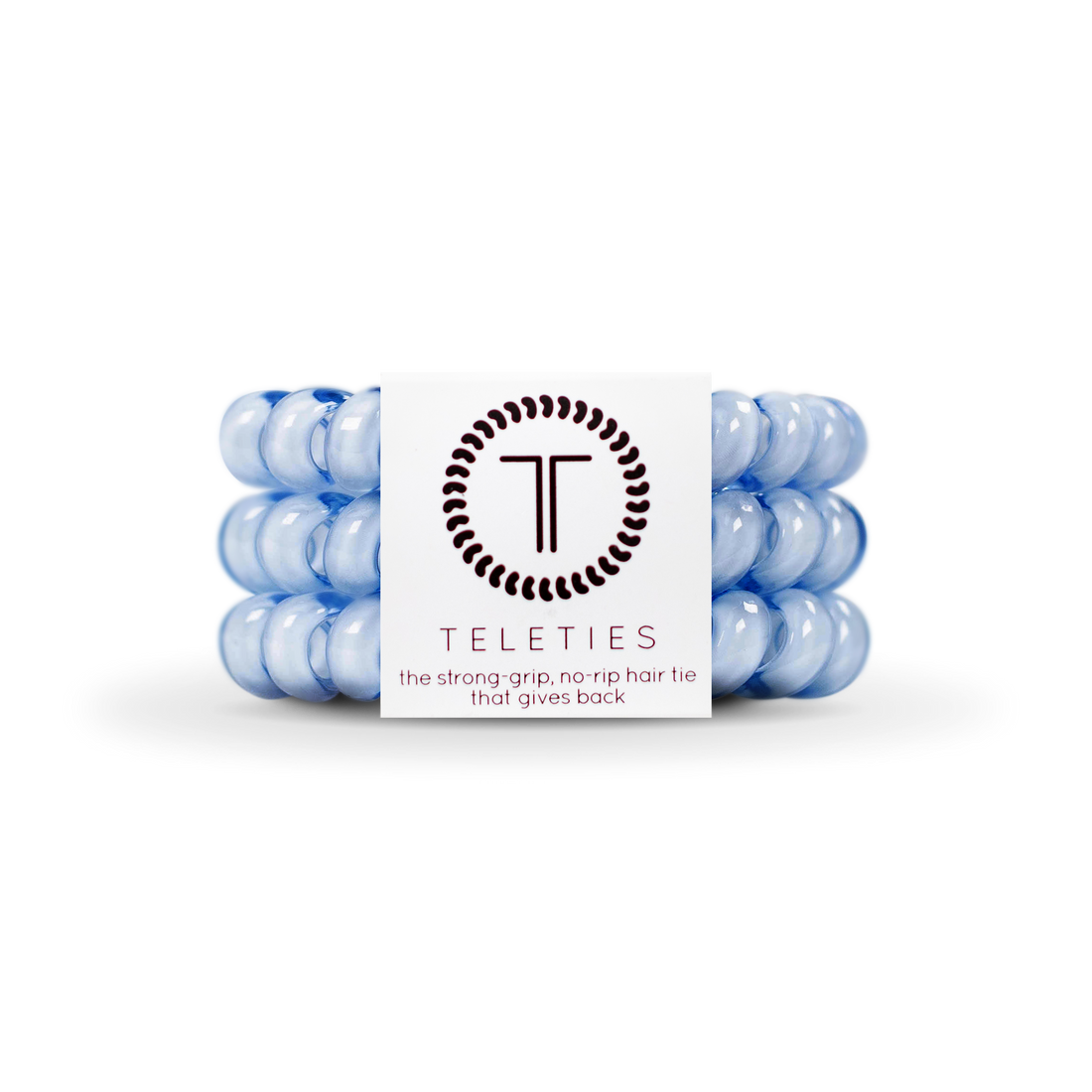 Washed Denim Large Hair Ties