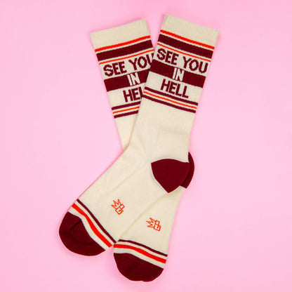 See You in Hell Socks
