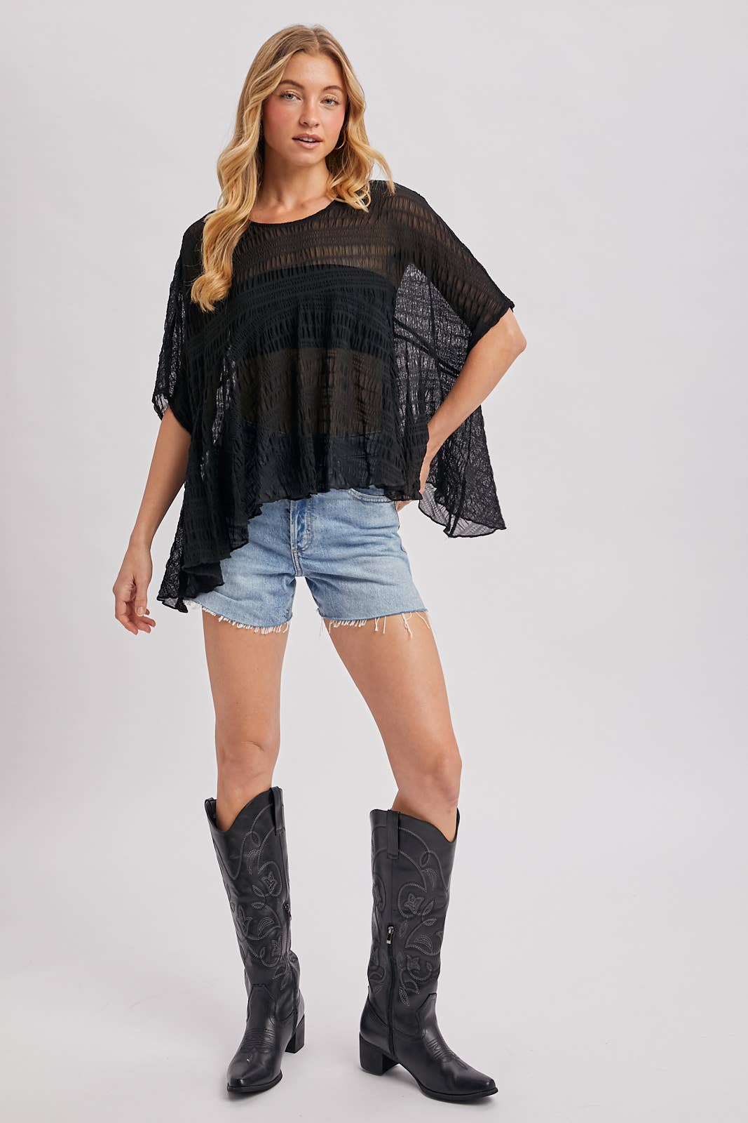 Capri Sheer Top
