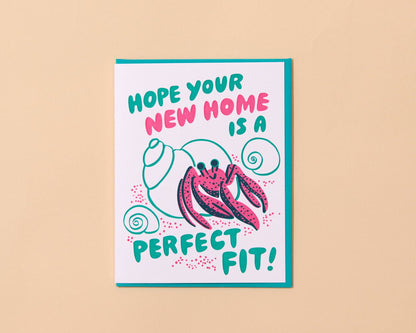 Perfect Fit Hermit Crab Card