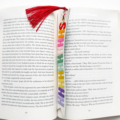 Shh… Rainbow Bookmark