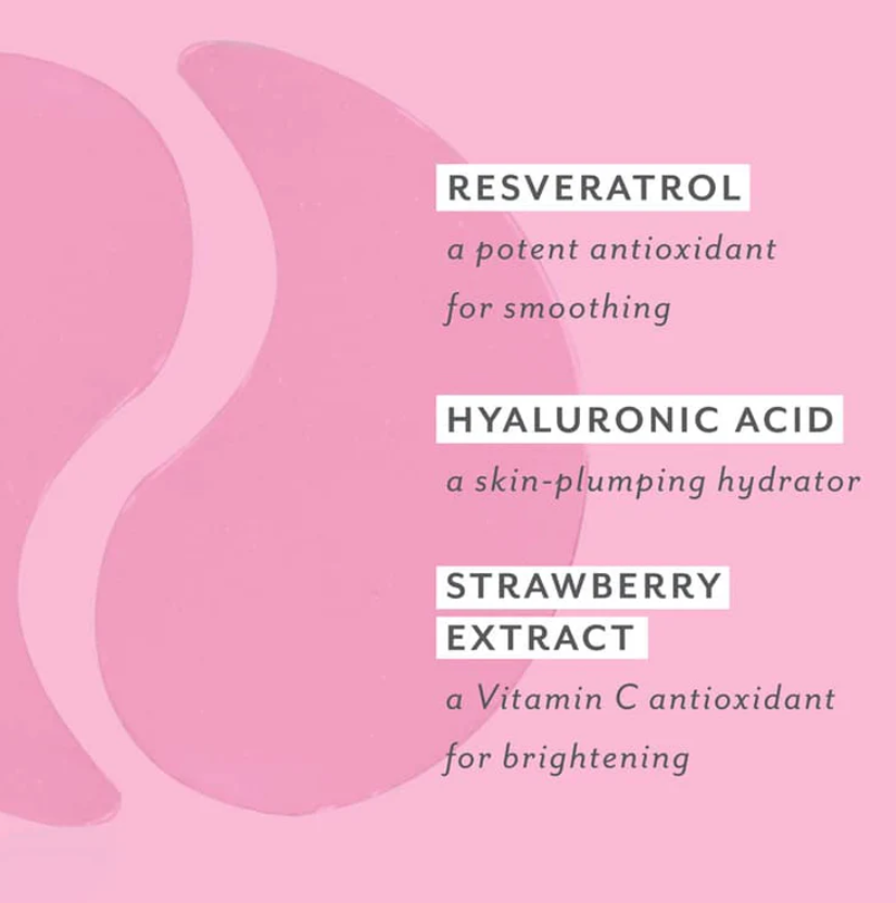 Rosé Hydrating Under Eye Masks