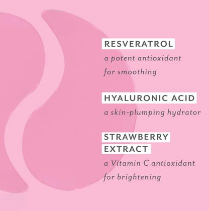 Rosé Hydrating Under Eye Masks