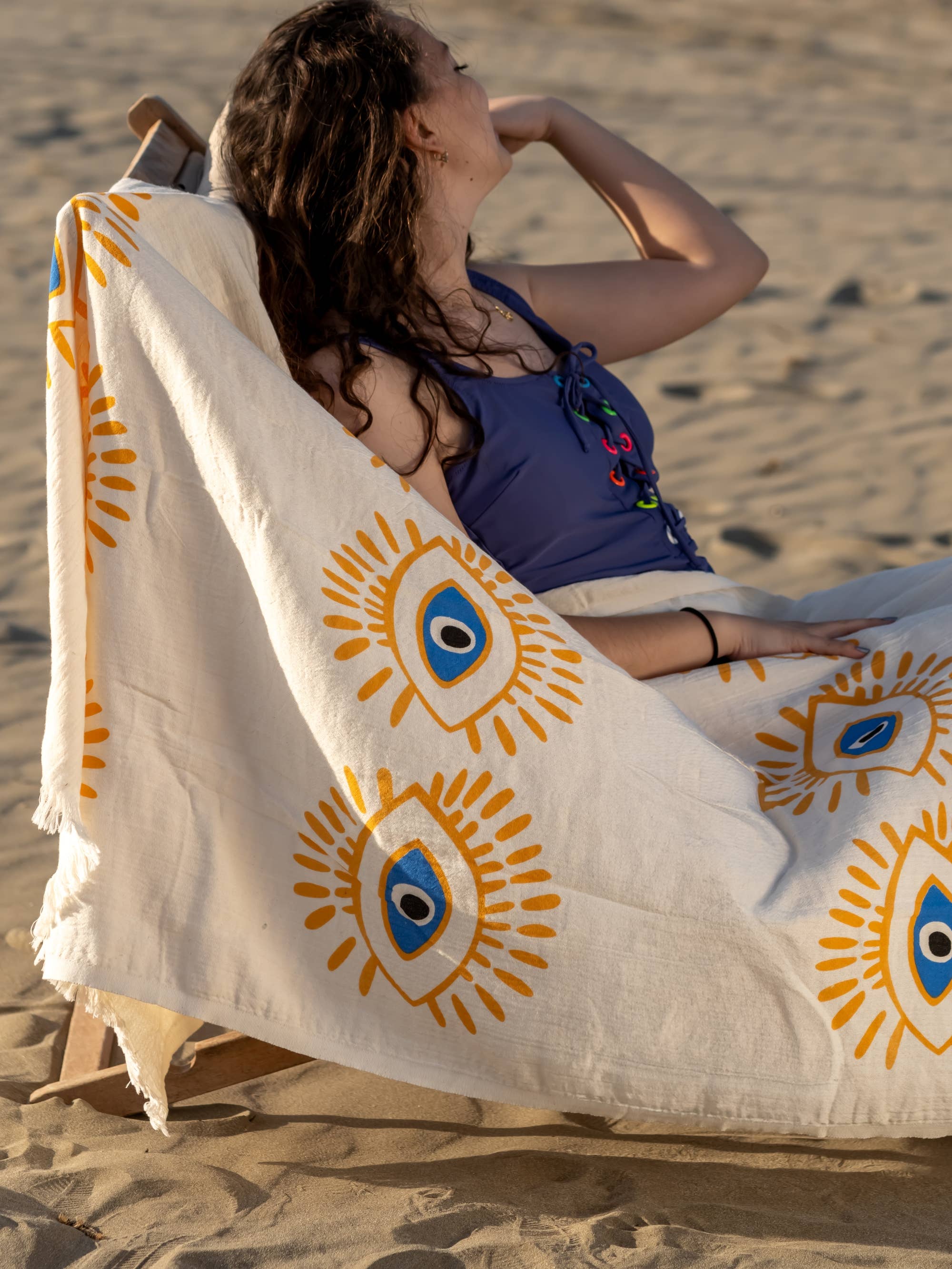 Sun Eye Turkish Towel