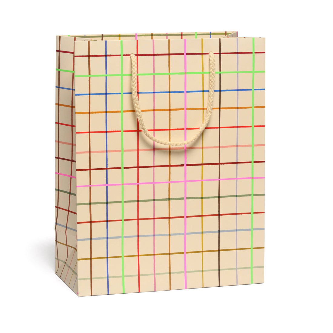 Color Grid Gift Bag