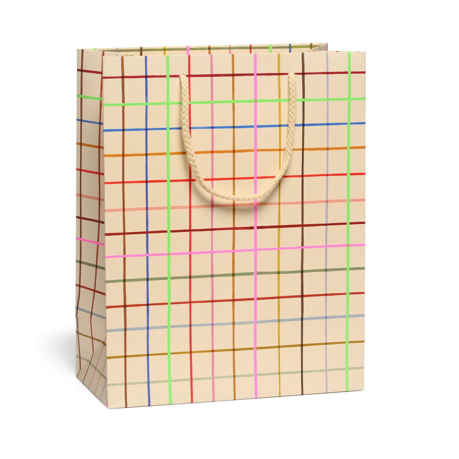 Color Grid Gift Bag