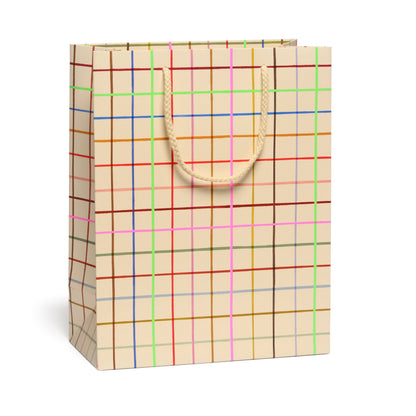 Color Grid Gift Bag