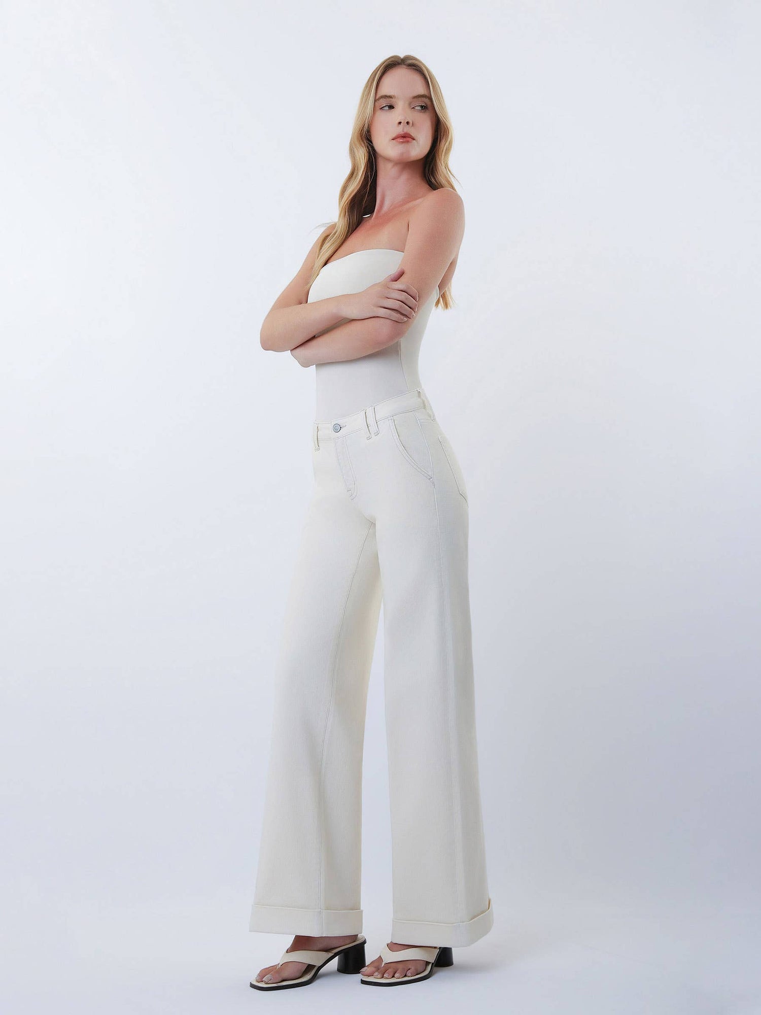 Tess Denim Trouser
