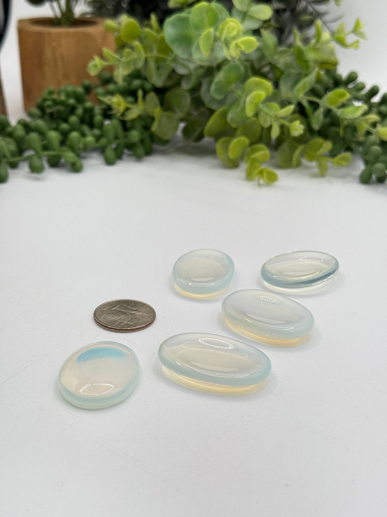 Opalite Worry Stone