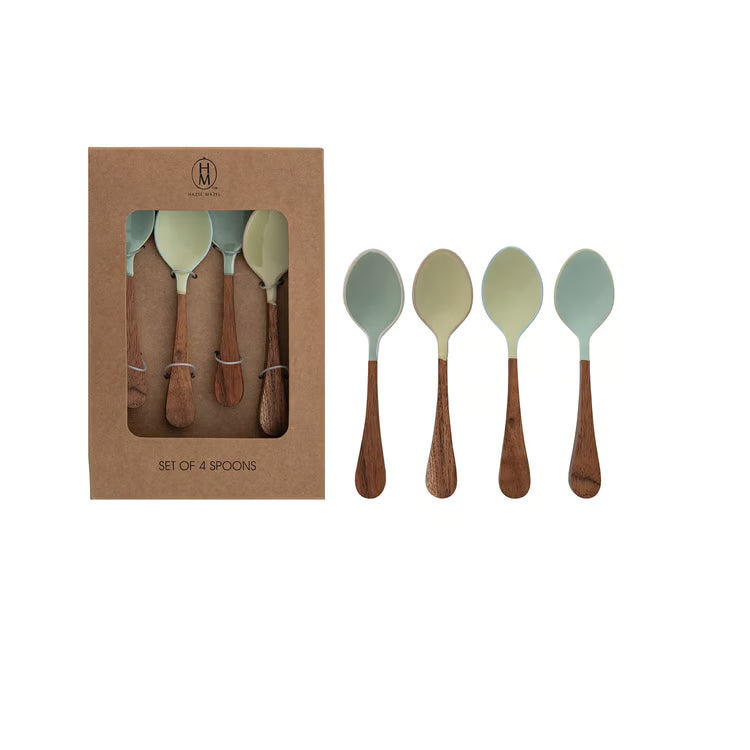 Enamel Spoon Set