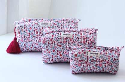Crimson Garden Travel Bag