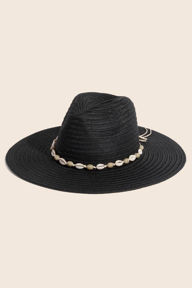 Sea Shell Straw Hat