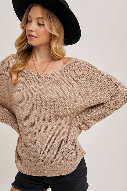 Easy Days V-Neck Sweater