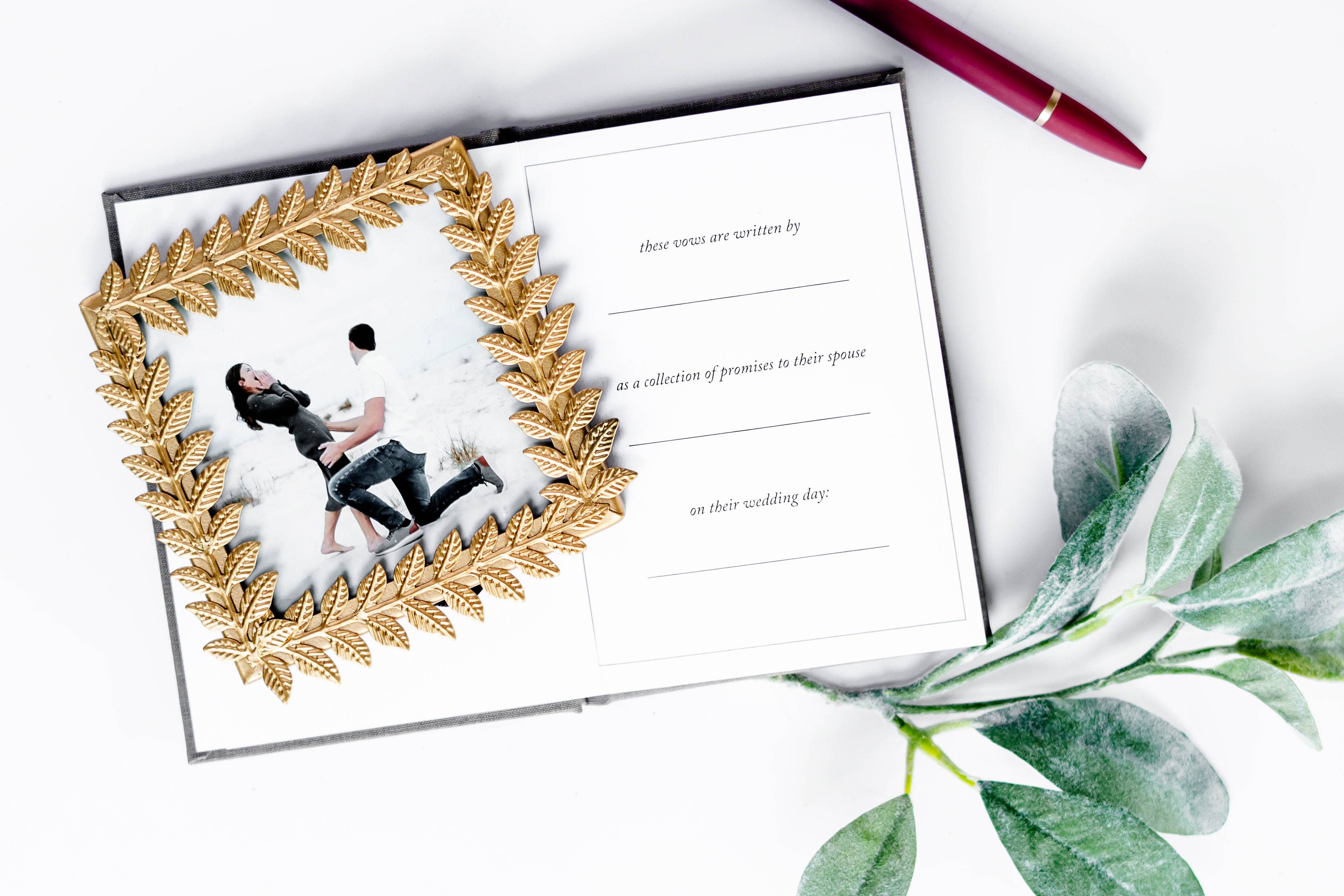 Wedding Vow Book