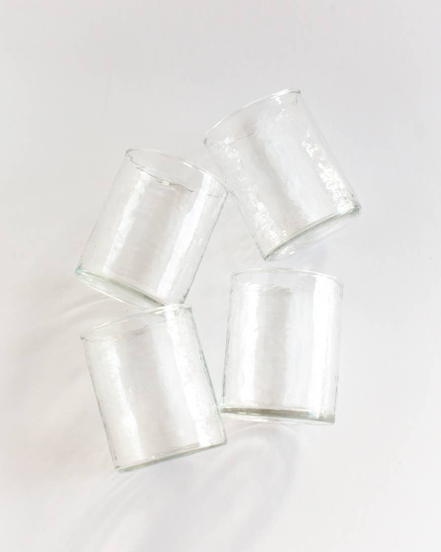 The Hammered Heirloom Glass