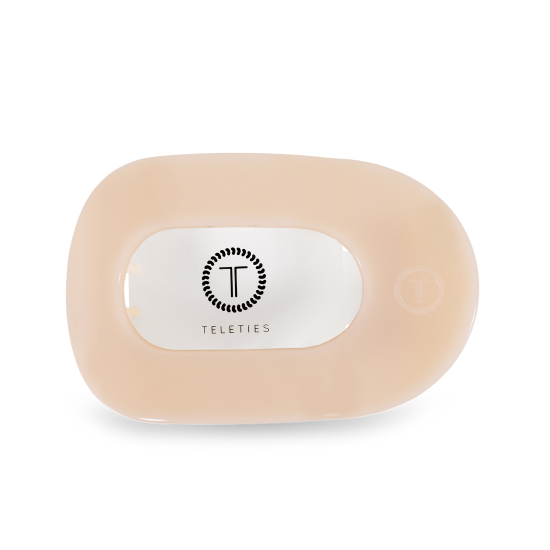 Almond Round Flat Hair Clip