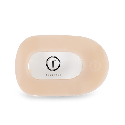 Almond Round Flat Hair Clip