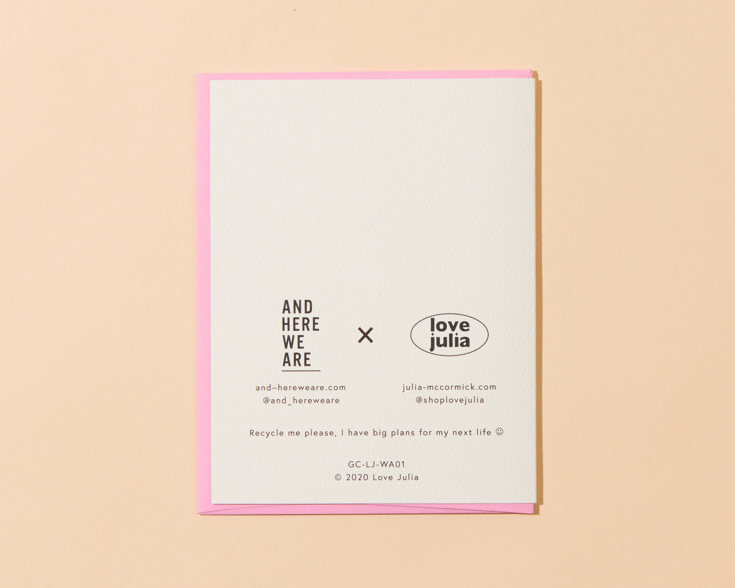 Good Luck Charms Card
