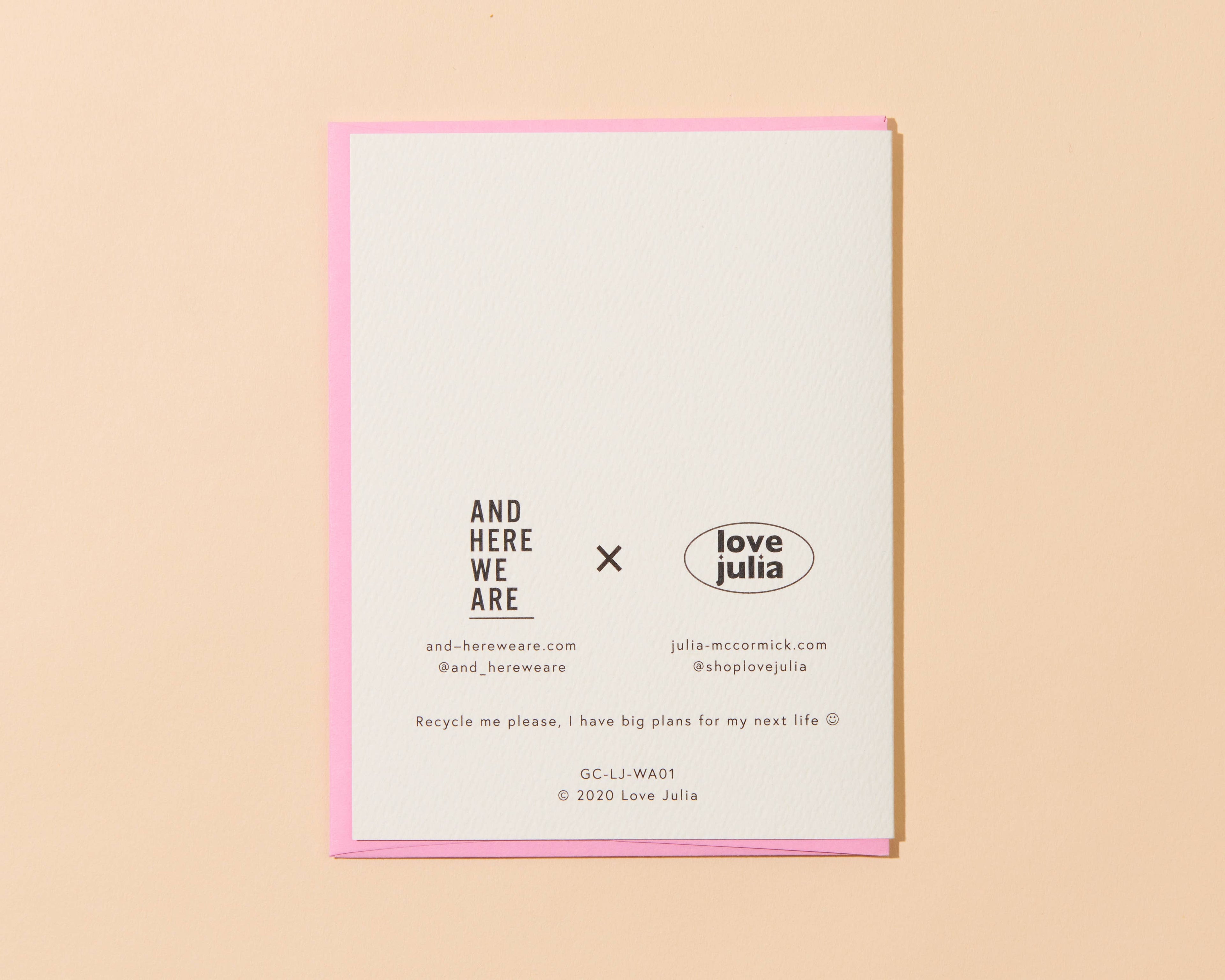 Good Luck Charms Card