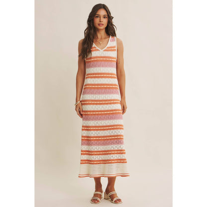 Crochet Midi Dress