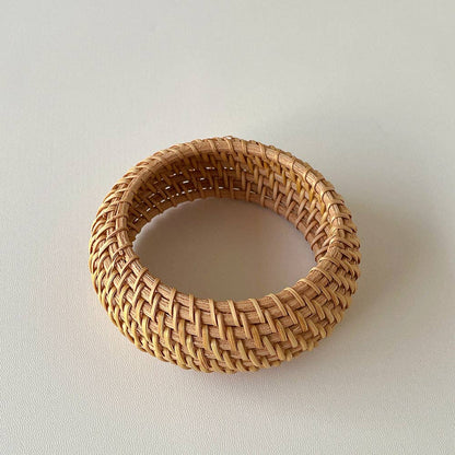 Straw Braided Bracelet
