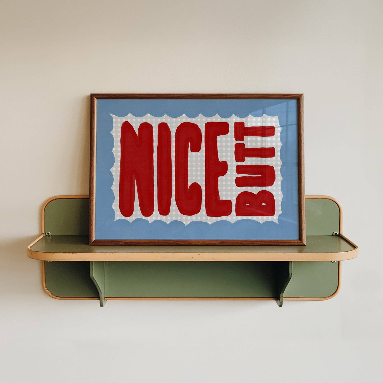 Nice Butt Bathroom Print