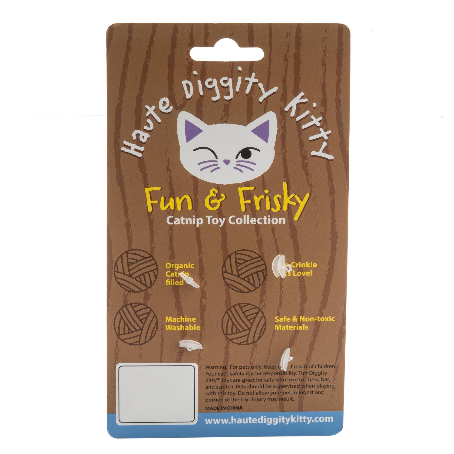 Kitty Vuiton Balls Catnip Toys