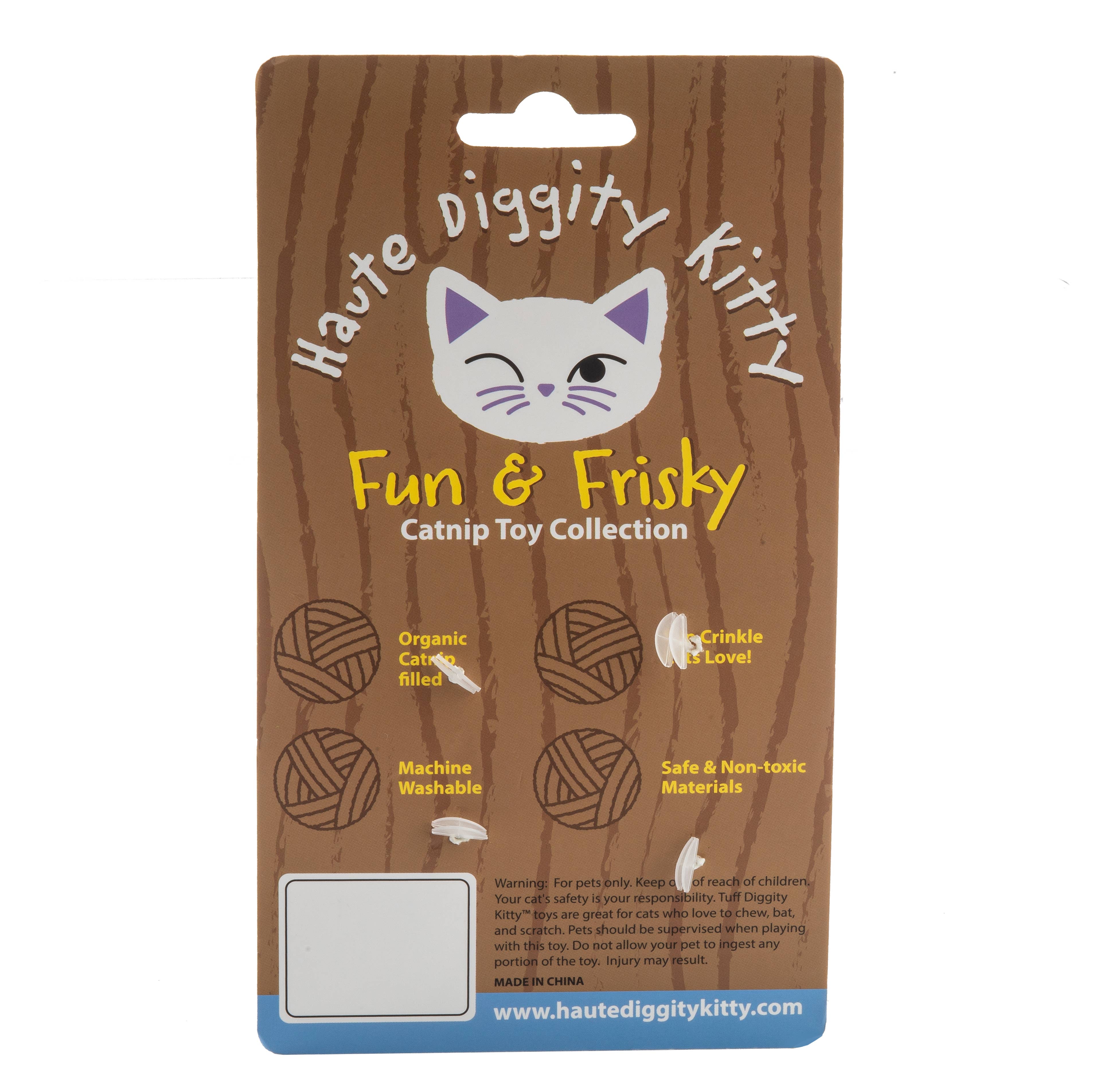 Kitty Vuiton Balls Catnip Toys