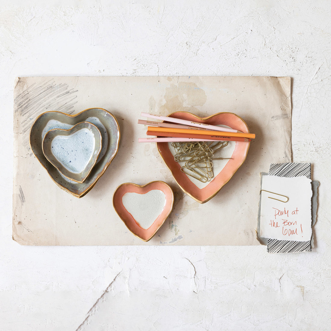 Glazed Heart Dish