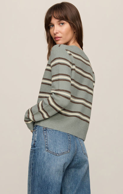 Medina Striped Cardigan