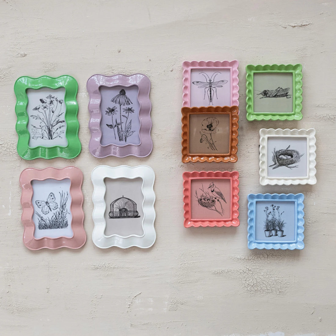 Ruffled Photo Frame